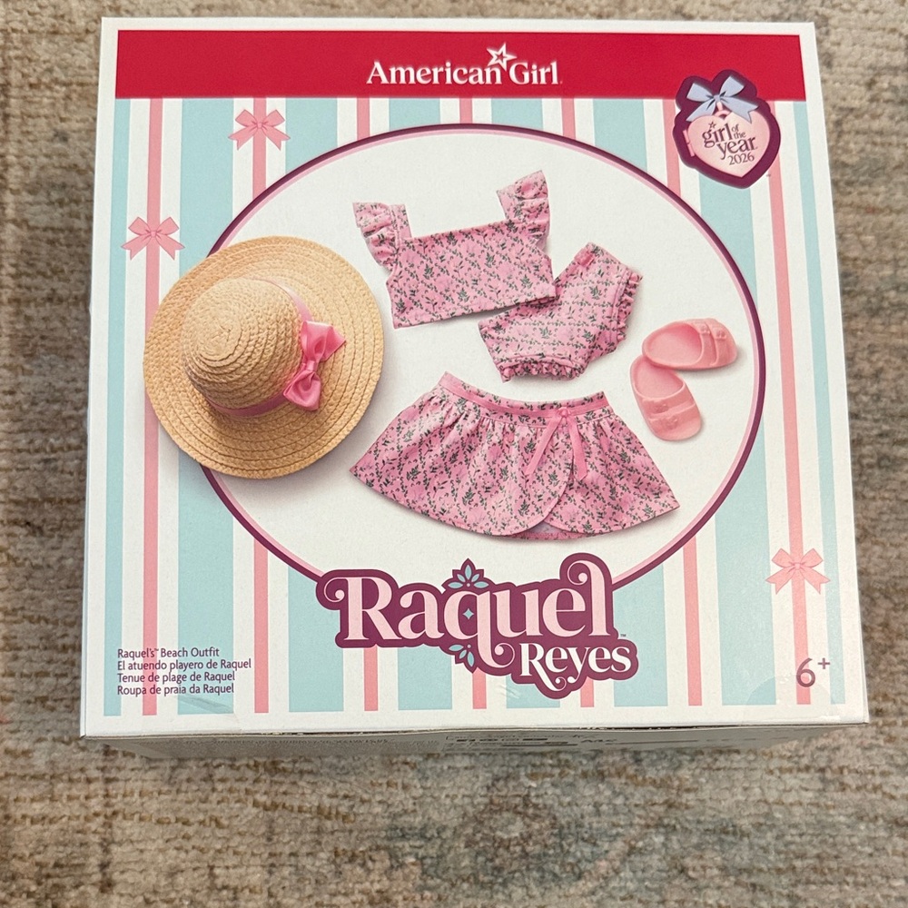 American Girl Raquel Reyes Pink Floral Outfit